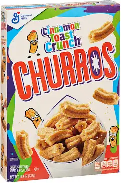 Cinnamon Toast Crunch Churros Cereal